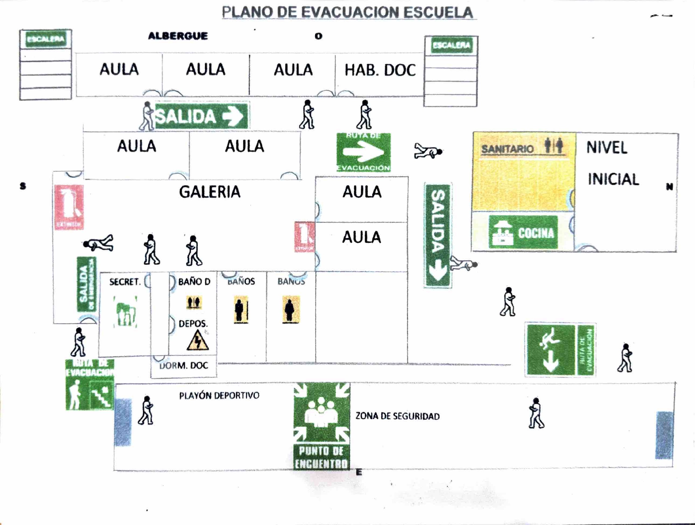 Lámina Plano Escuela